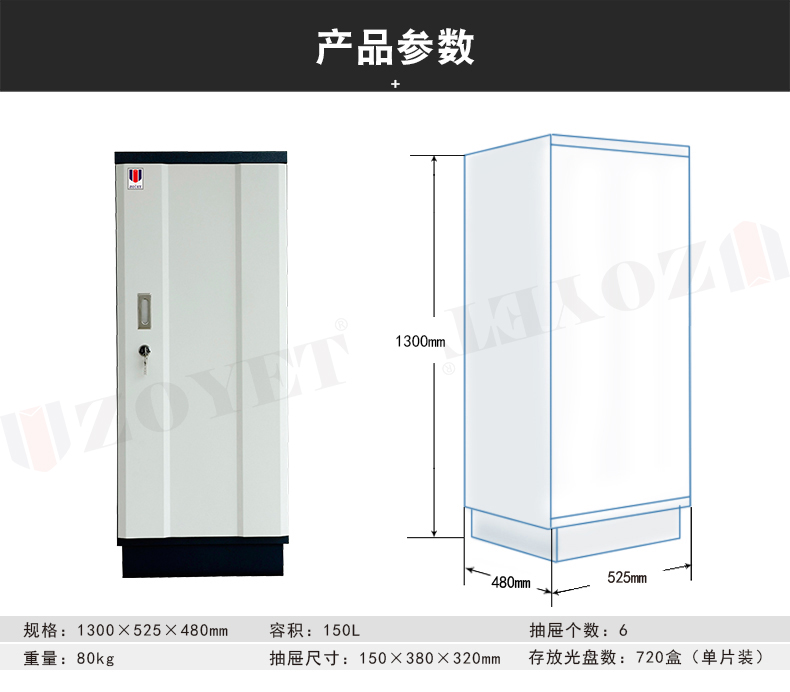 防磁安全柜—光盤的保護傘